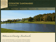 Tablet Screenshot of countrylandmarks.com